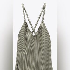 Zara wide leg jumpsuit